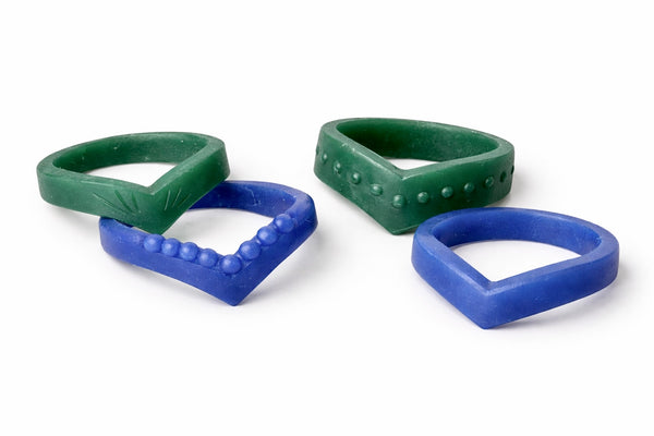 (June 20+21) Chevron Stacker Ring ~ 2-day Wax Carving & Casting Class