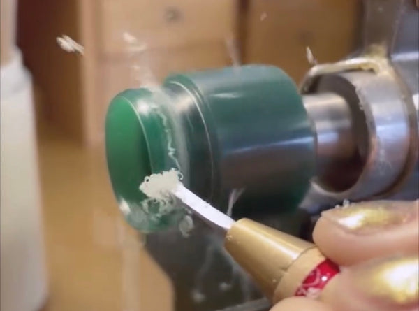 (Dec 12-13) Lathe + Cast-in-Place Gemstone Ring ~ 2-day Wax Carving & Casting Class