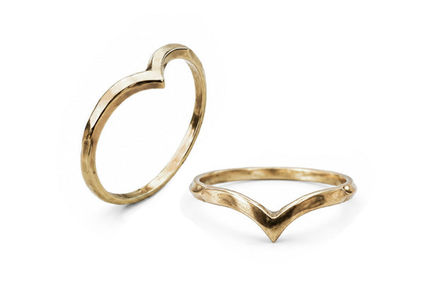 (June 20+21) Chevron Stacker Ring ~ 2-day Wax Carving & Casting Class